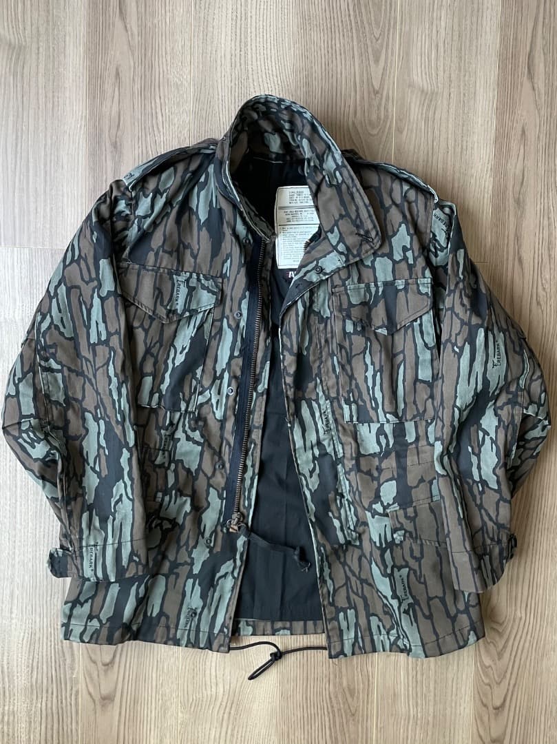 ジャケット・アウター 90S ALPHA M65 USA TREBARK supreme