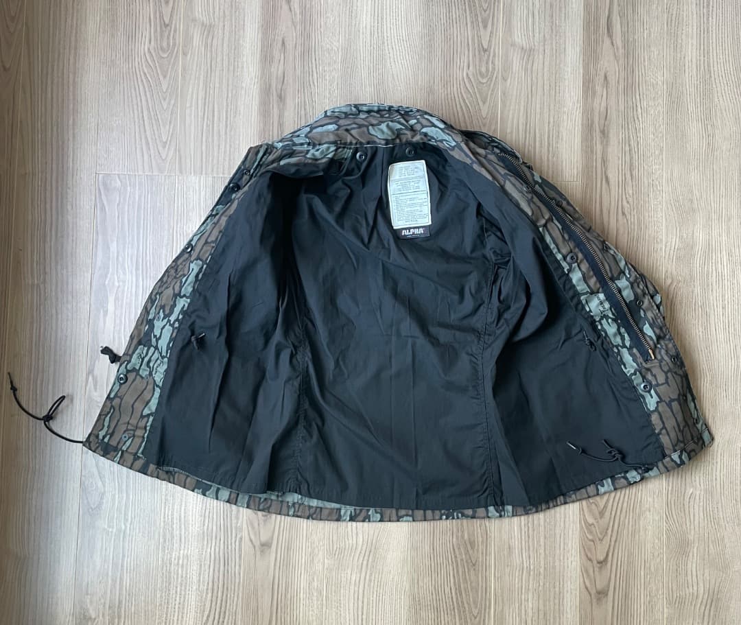 ジャケット・アウター 90S ALPHA M65 USA TREBARK supreme