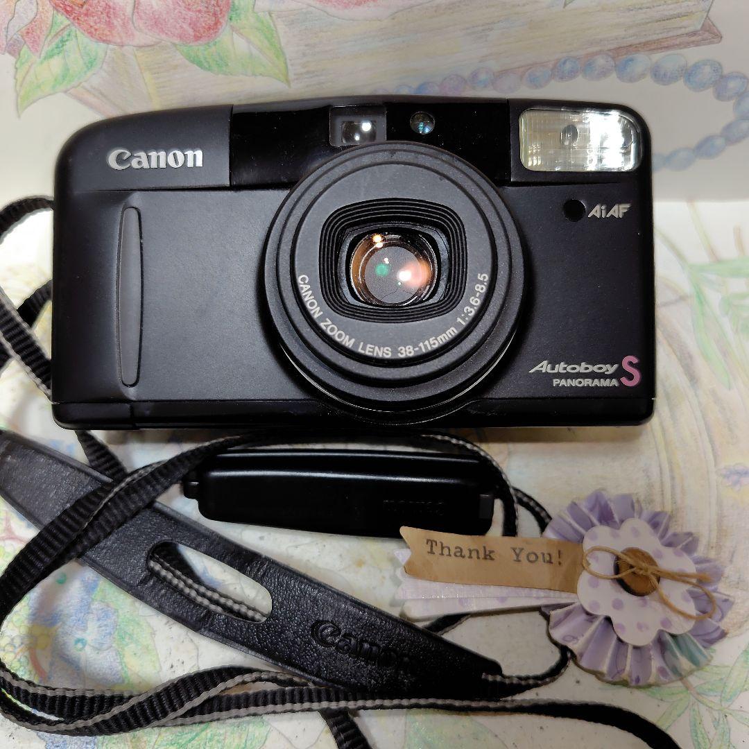 専用品☆☆極上美品❕完動品☆☆キヤノンオートボーイ S （スーパー）ブラック