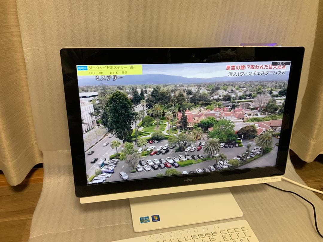 富士通FMVF77GDW/Win11/i7/8GB/2TB/BD/TV視聴可