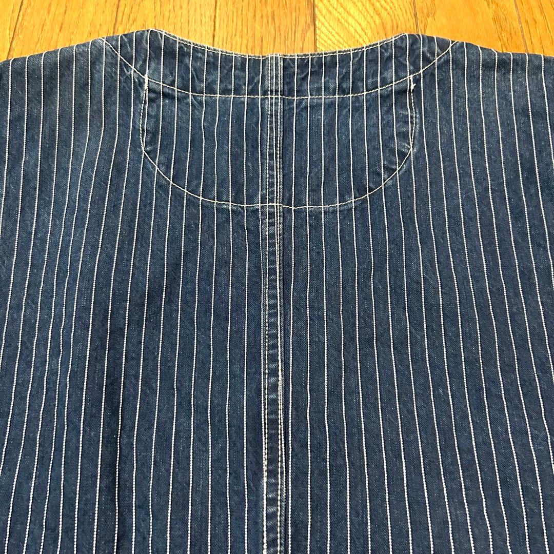 XLサイズ！schott(ショット)古着ウォバッシュワークベスト シンチバック