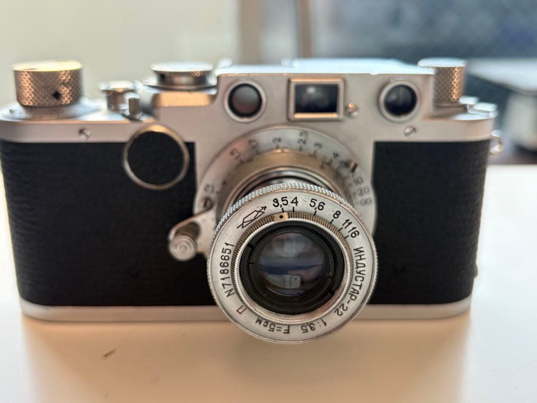 ライカ　Leica iic 本体 + Industar-22 レンズ