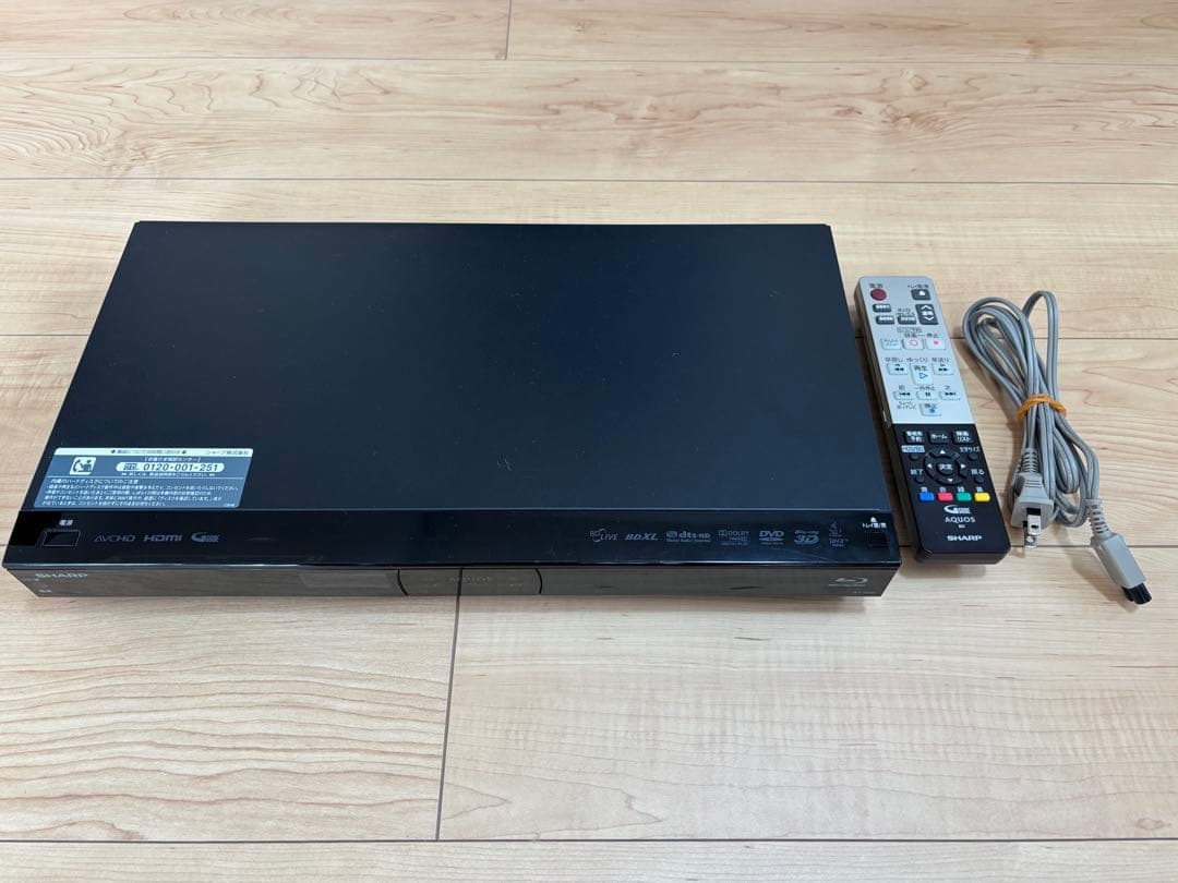 SHARP ブルーレイレコーダー BD-S520