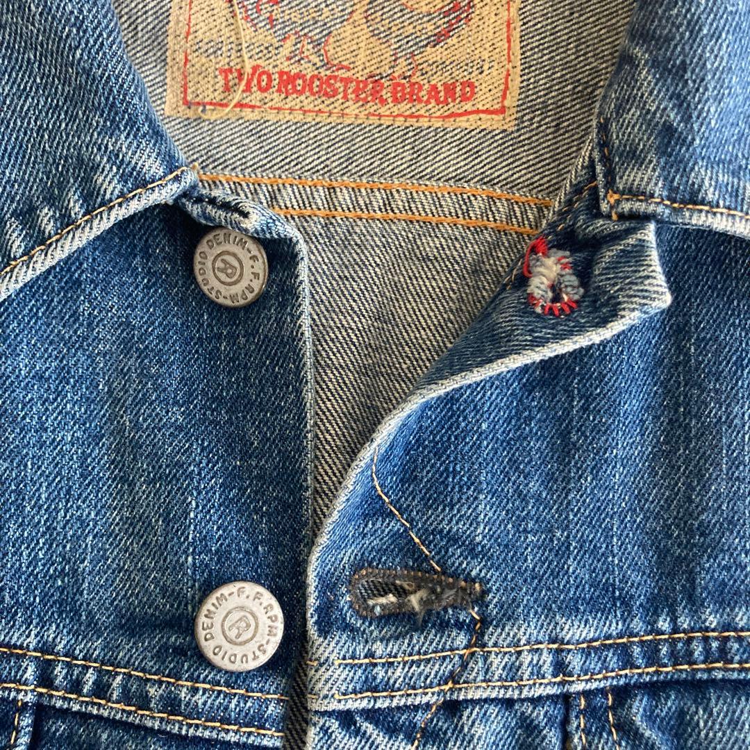 noopy5490 45rpm デニムジャケット　R刺繍　サイズ3