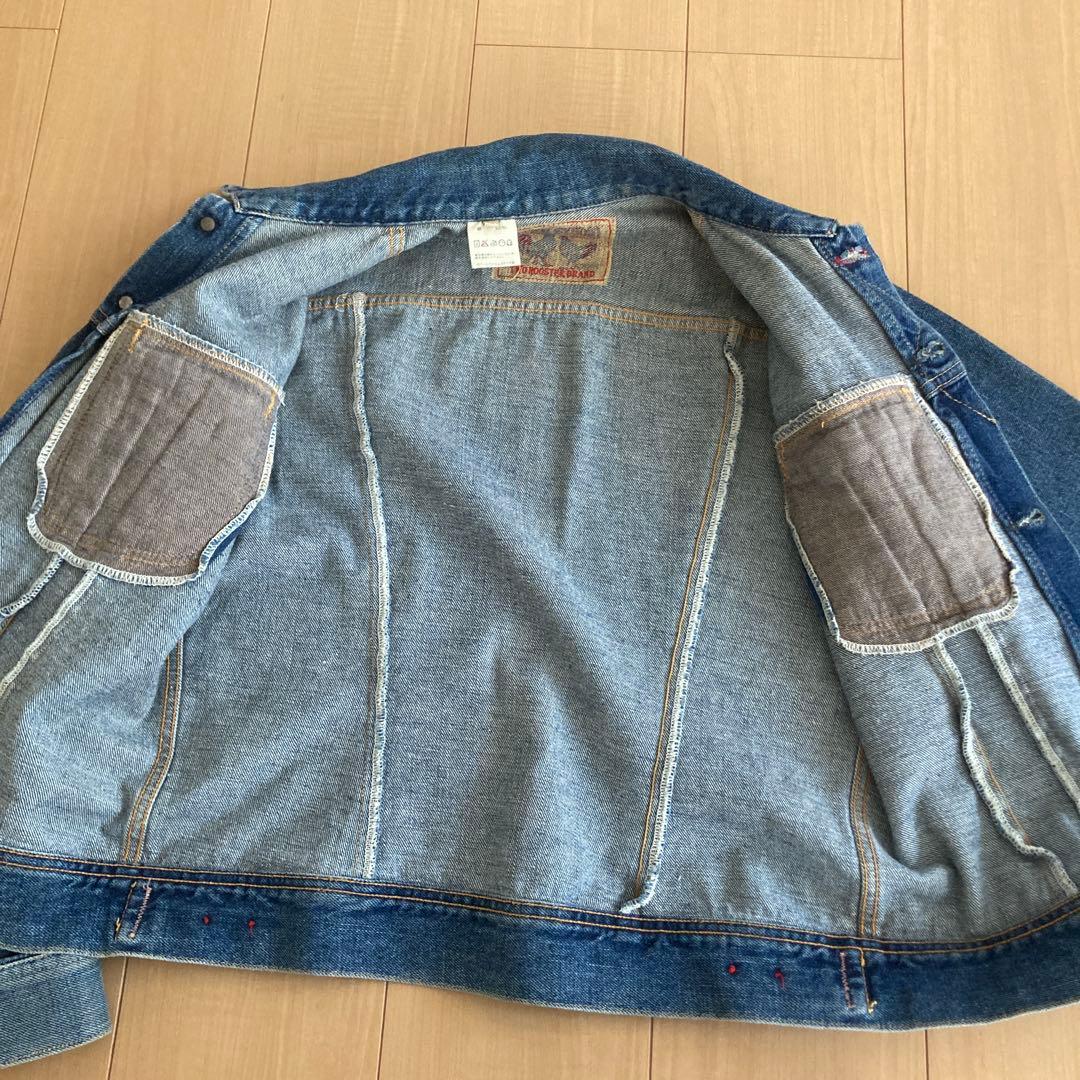 noopy5490 45rpm デニムジャケット　R刺繍　サイズ3