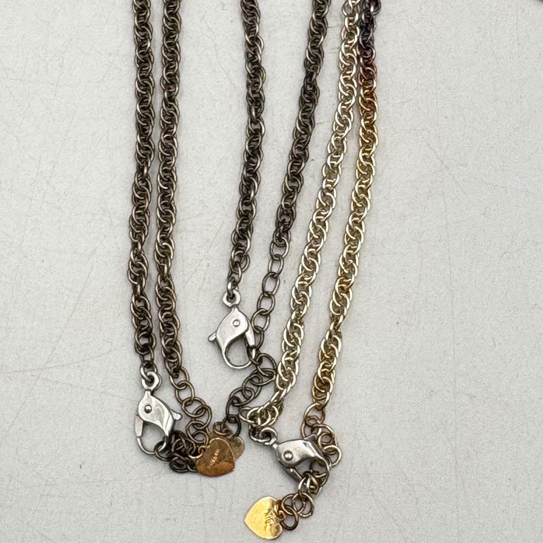 シルバー ゴールド ネックレス まとめ売り アクセK18 1026-S7241t