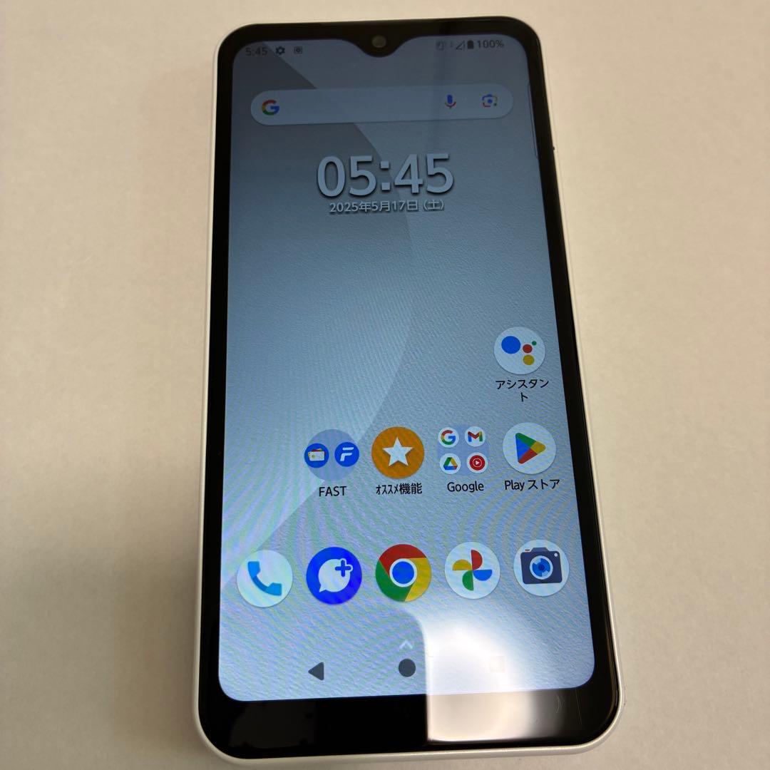 arrows We FCG01 ホワイト　本体 スマートフォン