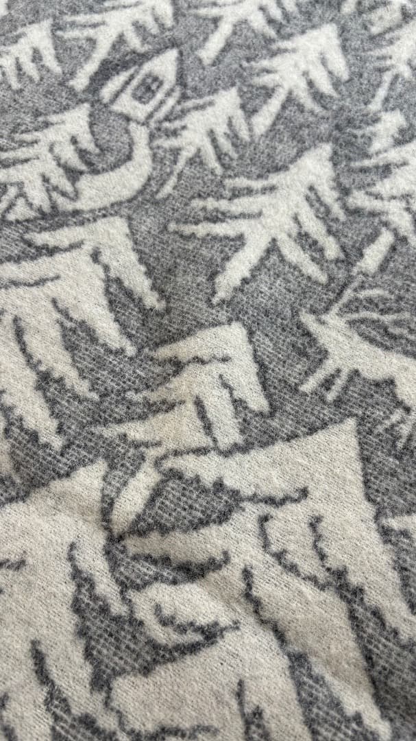 【あっこ】KLIPPAN×mina perhonen ウール ブランケット