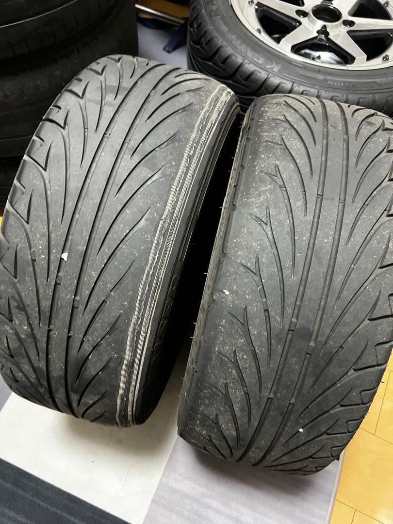 15インチ　7j pcb100 4穴　旧車ロンシャン風ホイール