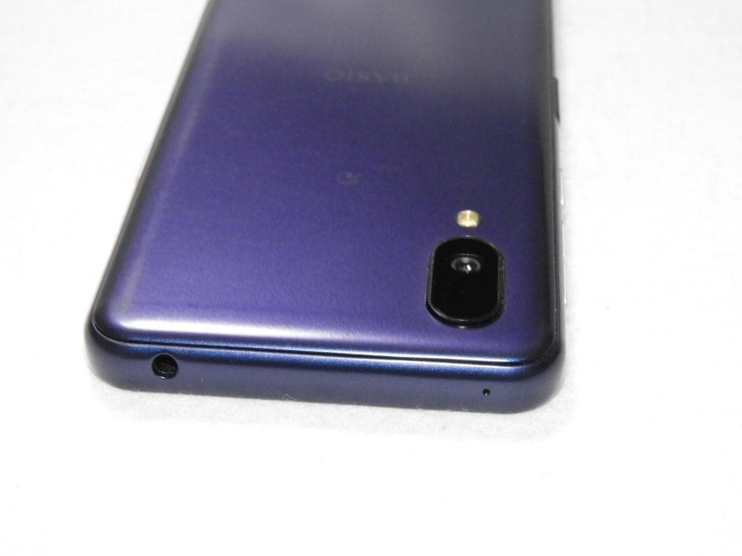 SHARP BASIO active2 au SHG12 ブルー SIMフリー