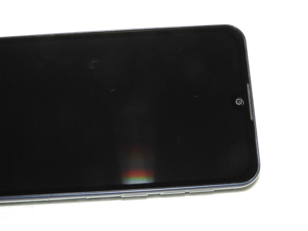 SHARP BASIO active2 au SHG12 ブルー SIMフリー