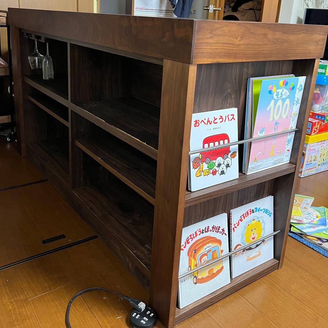 キッチン カウンター カップボード バーカウンター 木製