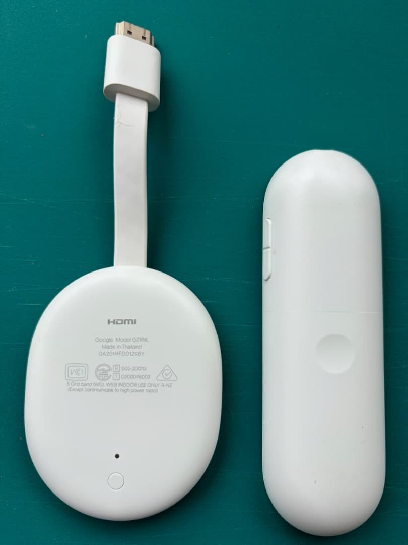 Chromecast with Google TV（4K対応モデルGZRNL）