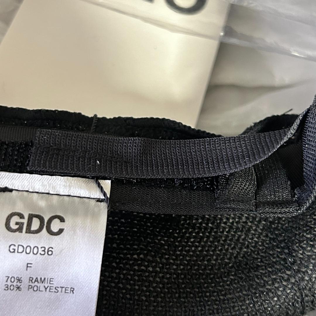 ヒ*ル様 GDC CA4LA Linen Beret ブラック 　ベレー帽　キム