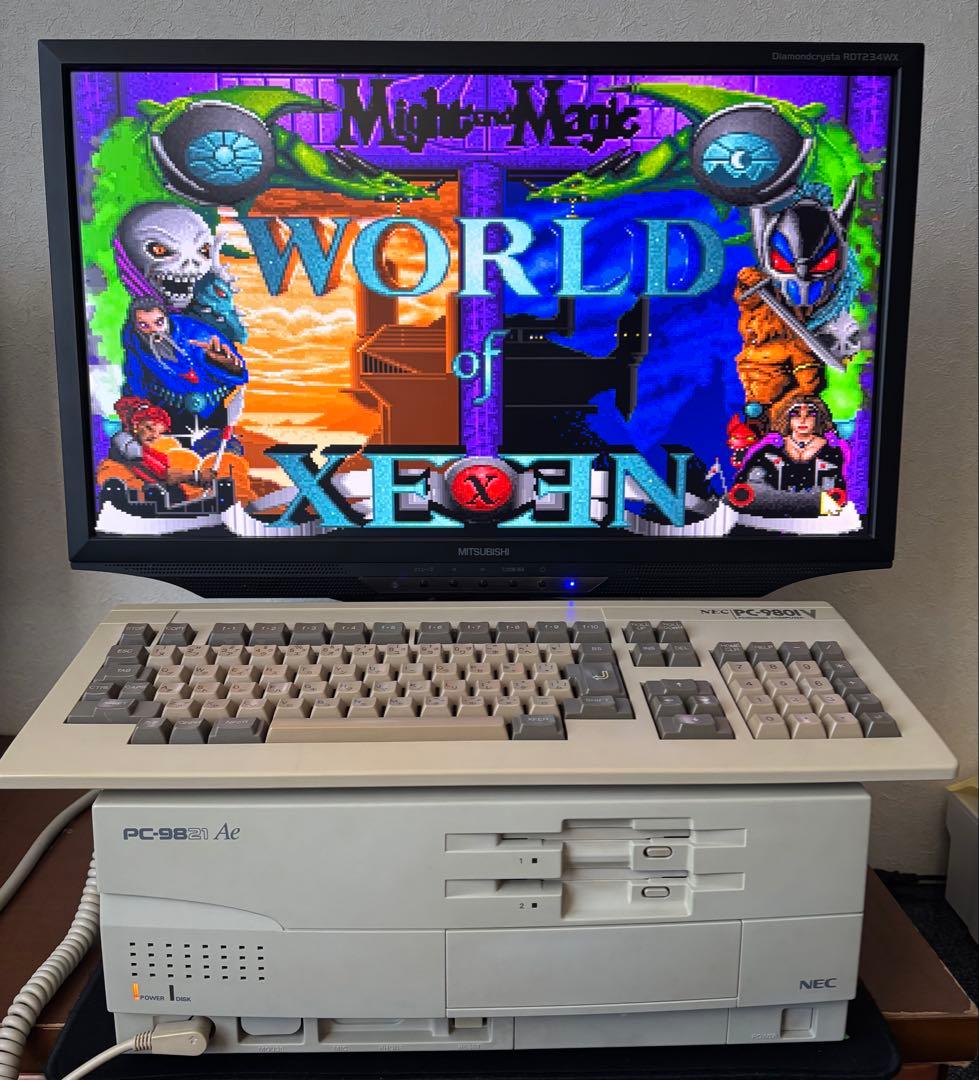 PC-9821Ae 本体のみ メンテナンス動作品 CF512MB
