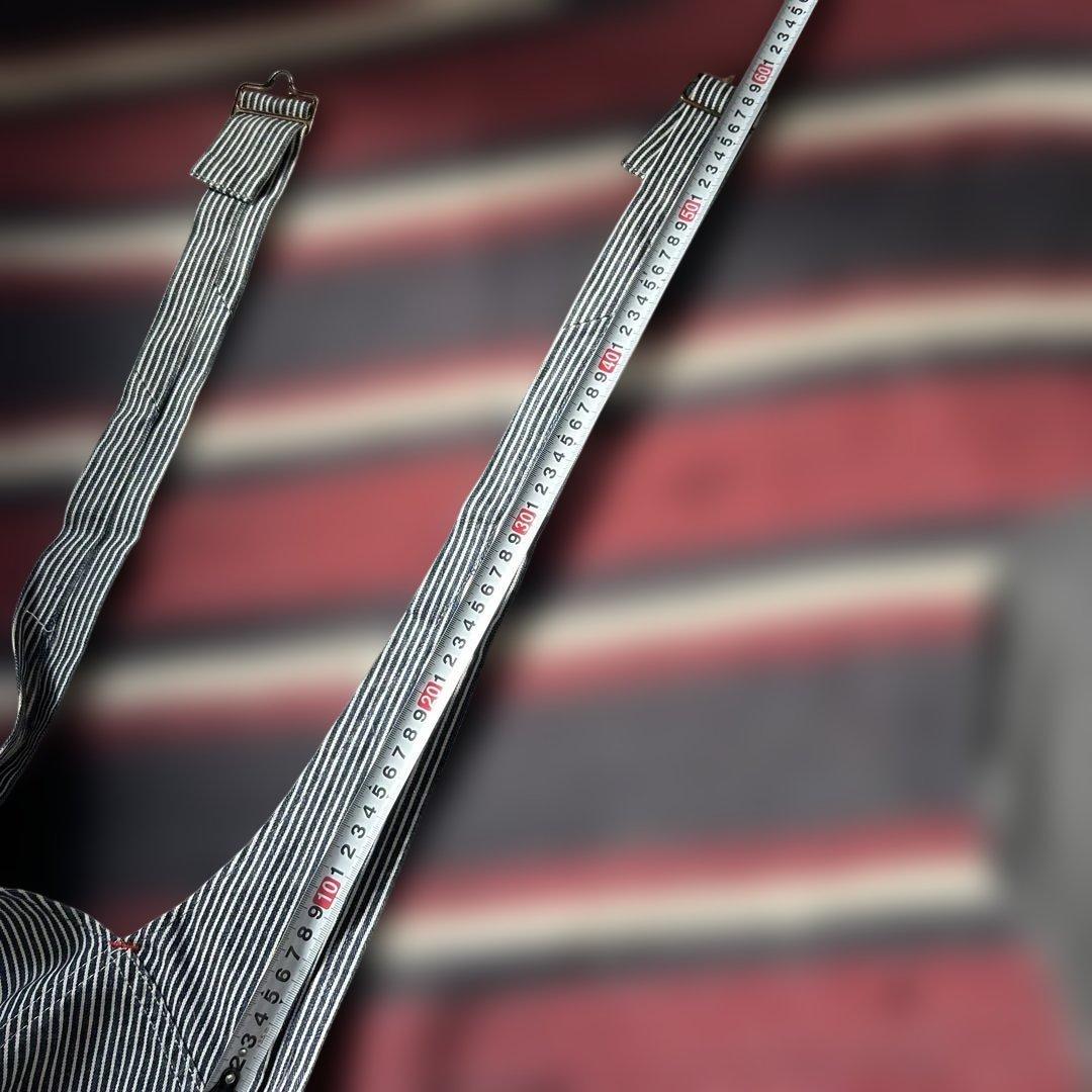 PAY-DAY ヒッコリーストライプオーバーオール