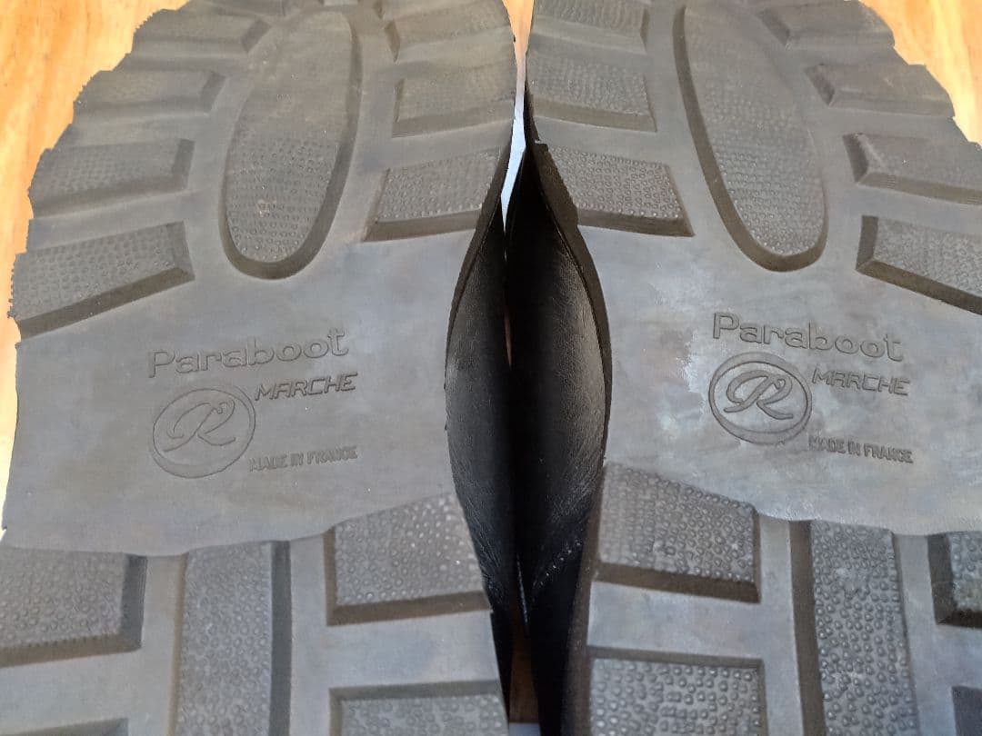 Paraboot モカシン 靴 レザー 毛皮