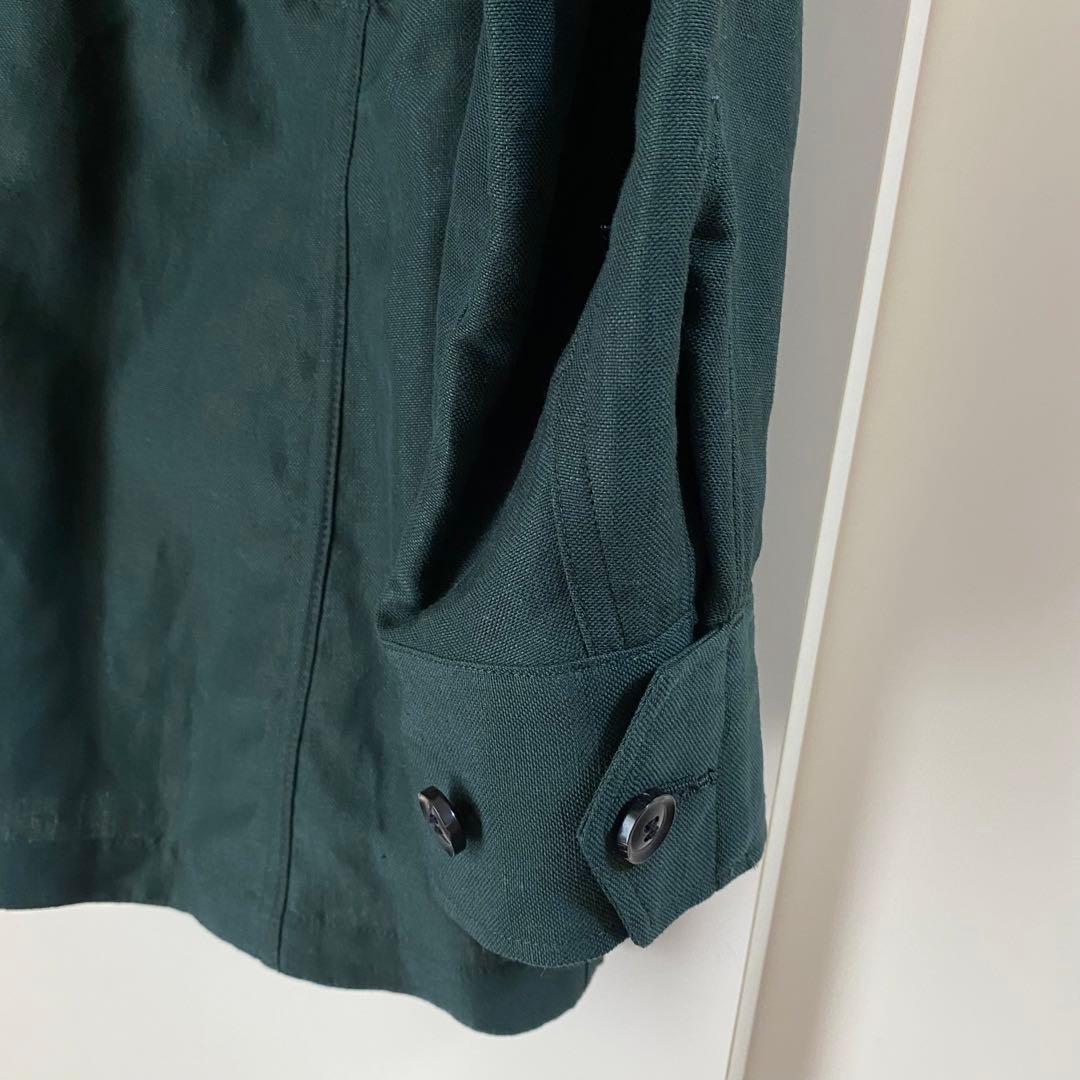 ヴァイナルアーカイブ VALE リネン ウール ジャケット ブルゾン M-65