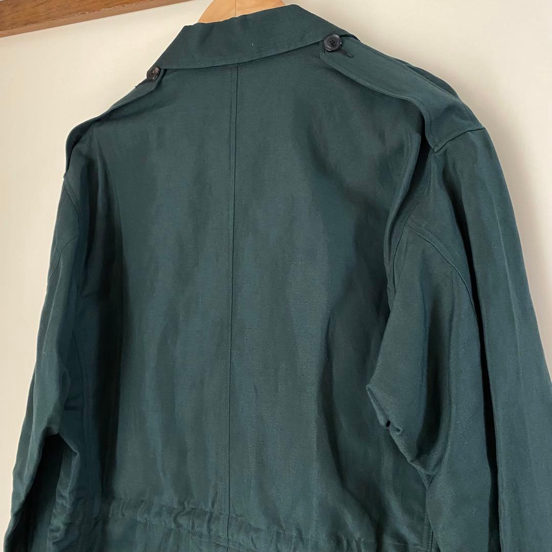 ヴァイナルアーカイブ VALE リネン ウール ジャケット ブルゾン M-65