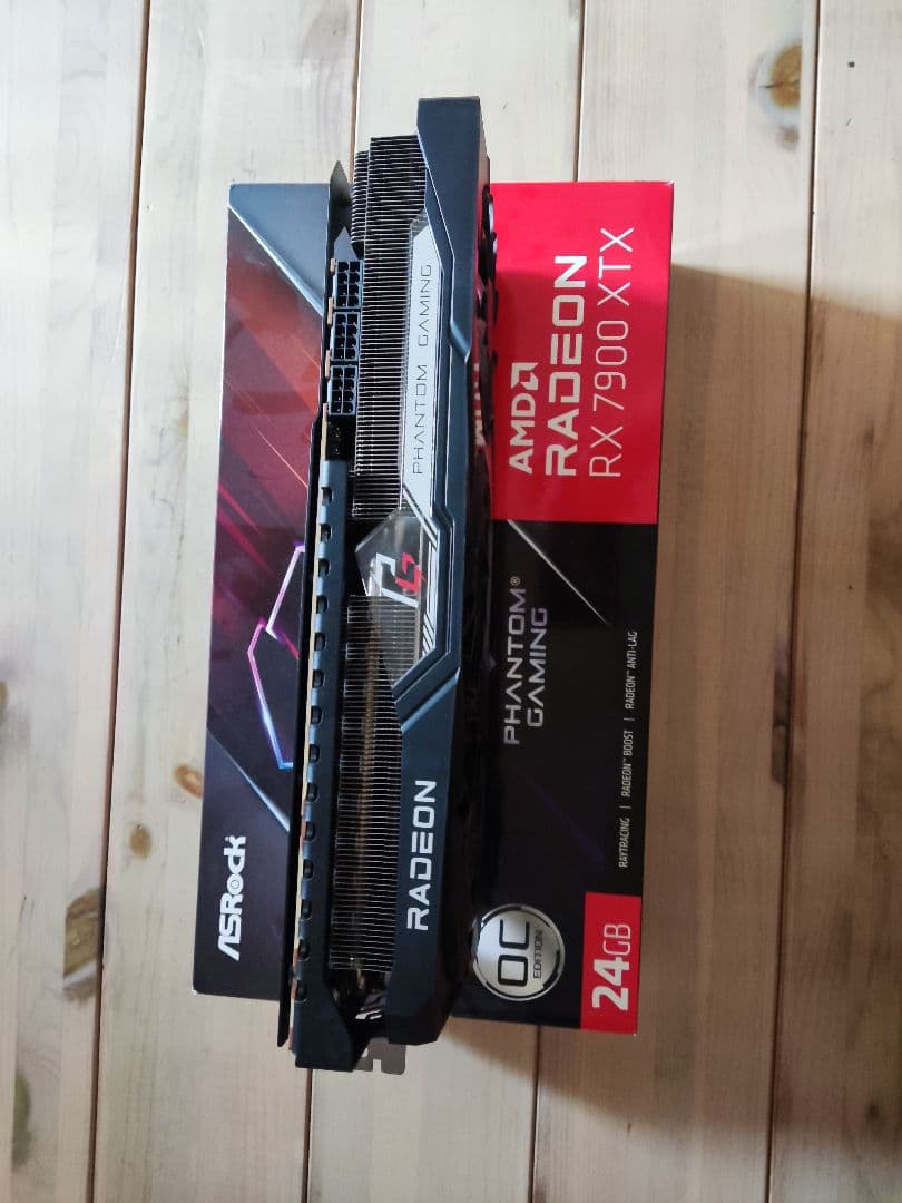 グラフィックボード・グラボ・ビデオカード ASrock 7900XTX 24GB Phantom Gaming