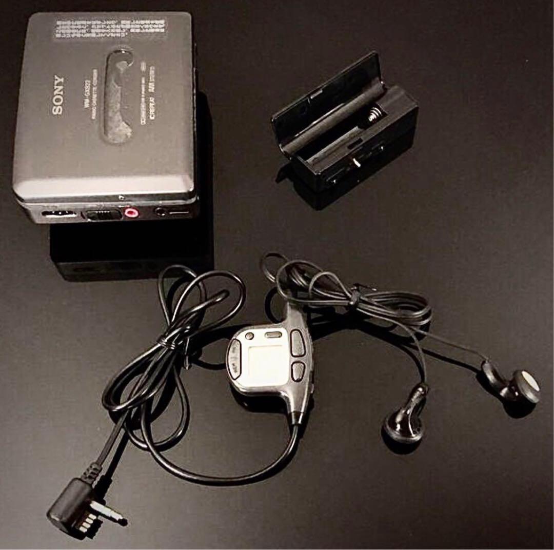カセットウォークマンSONY WM-GX822茶「機能多い、整備済み、完動美品」