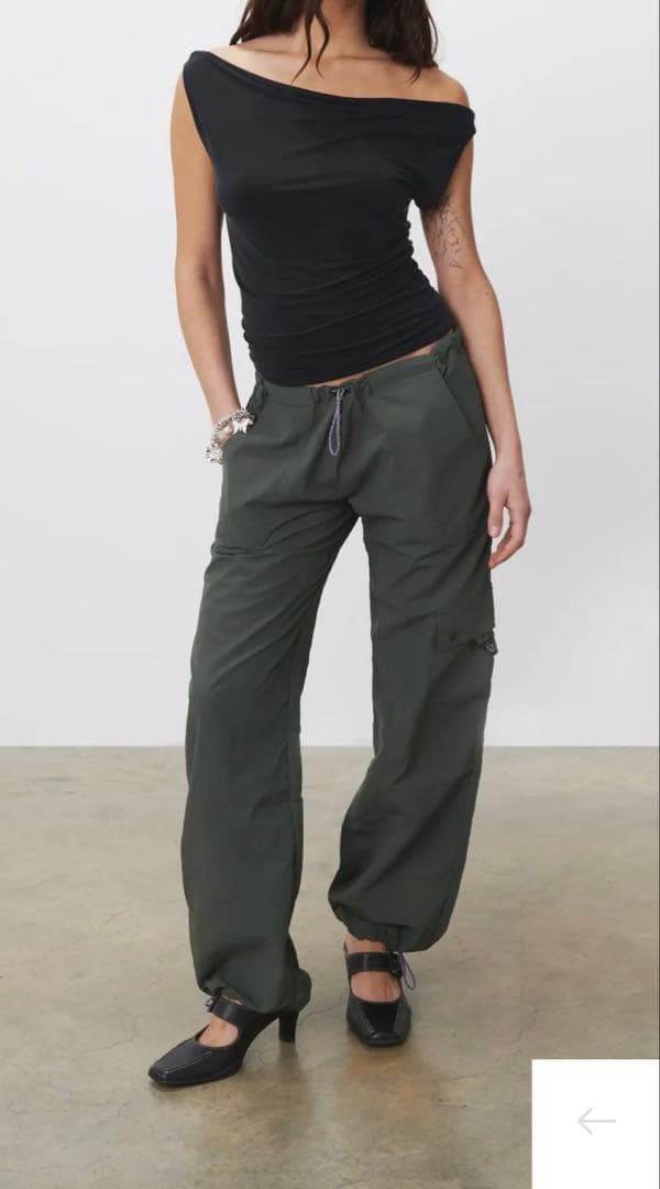 PEACHY DEN カーゴパンツ + スカートセット