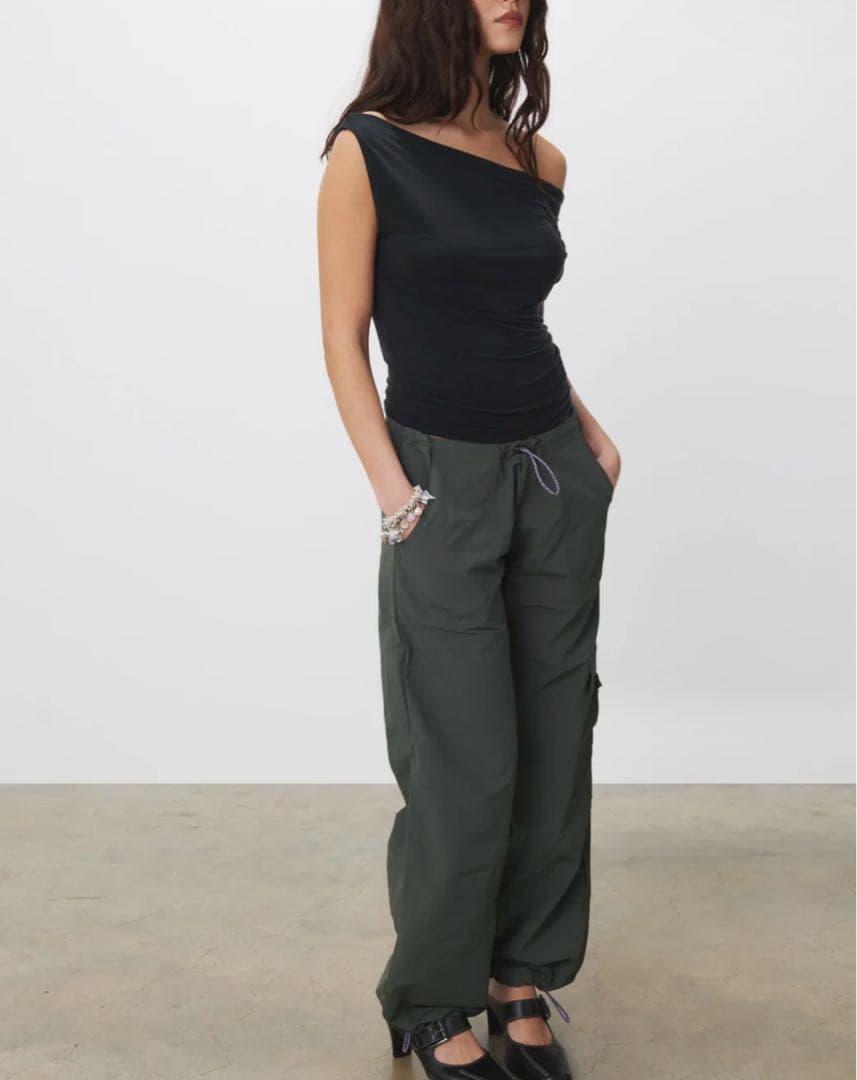 PEACHY DEN カーゴパンツ + スカートセット