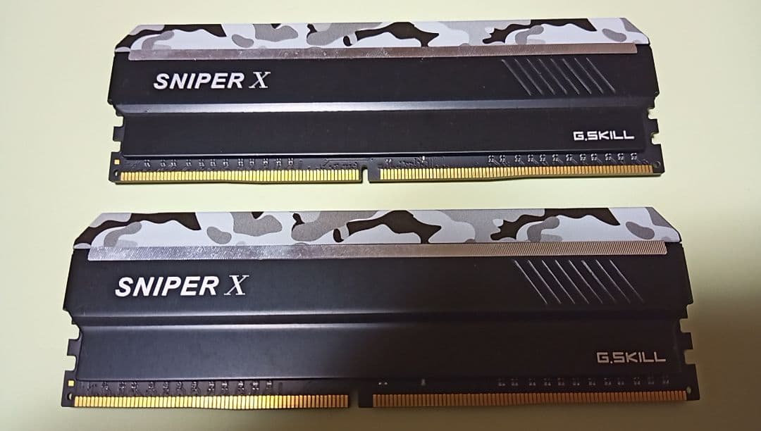 メモリー G.SKILL SNIPER X DDR4 16GB F4-3600C19D