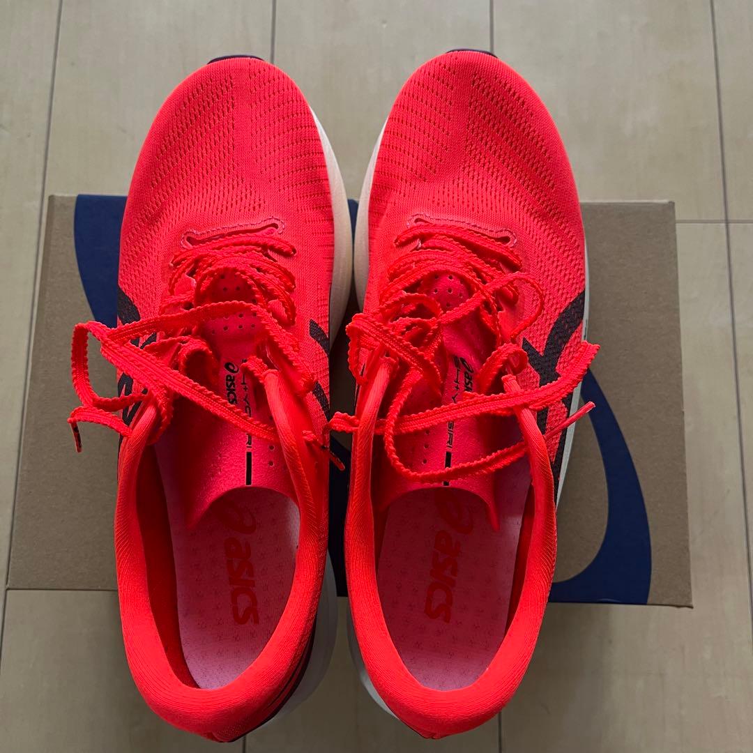 【美品】走行8キロASICS S4+YOGIRI 26.5