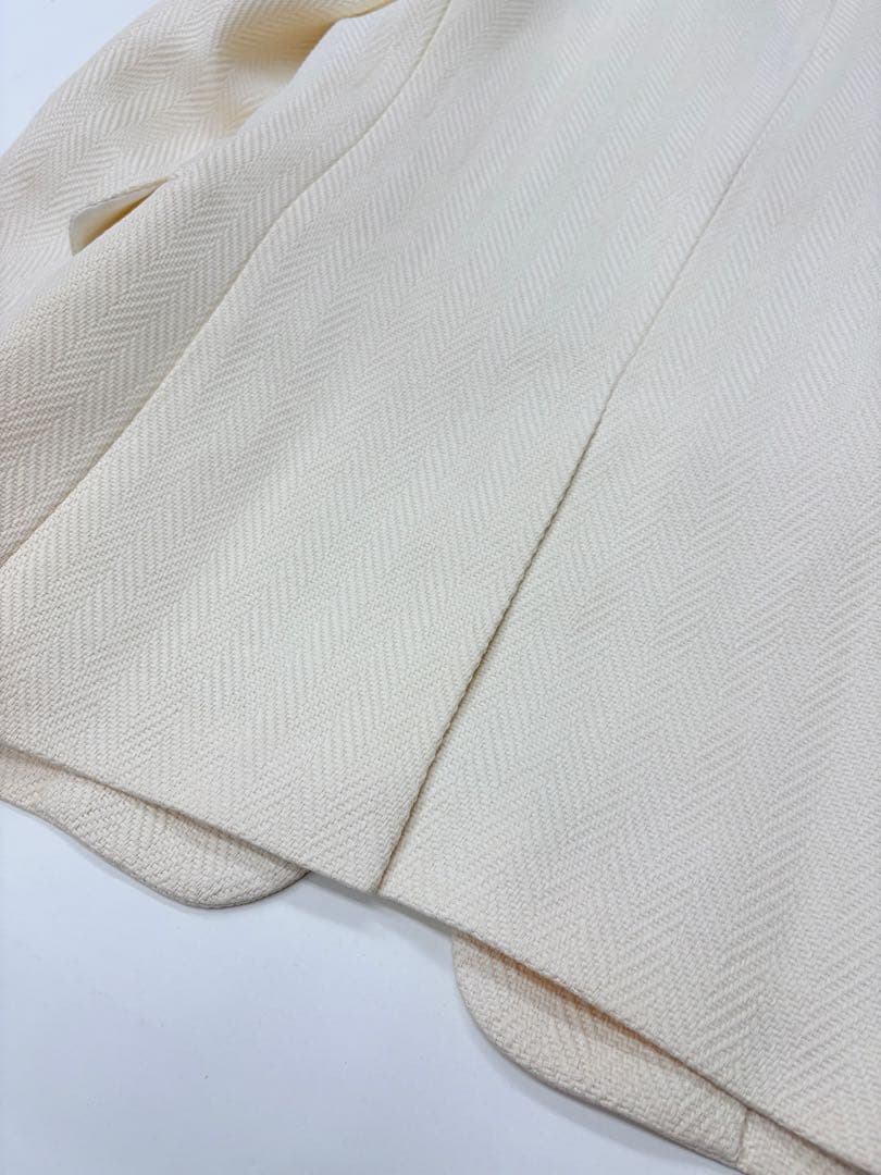 トゥモローランド スーツ シングル 50/48 ホワイト、クリーム系