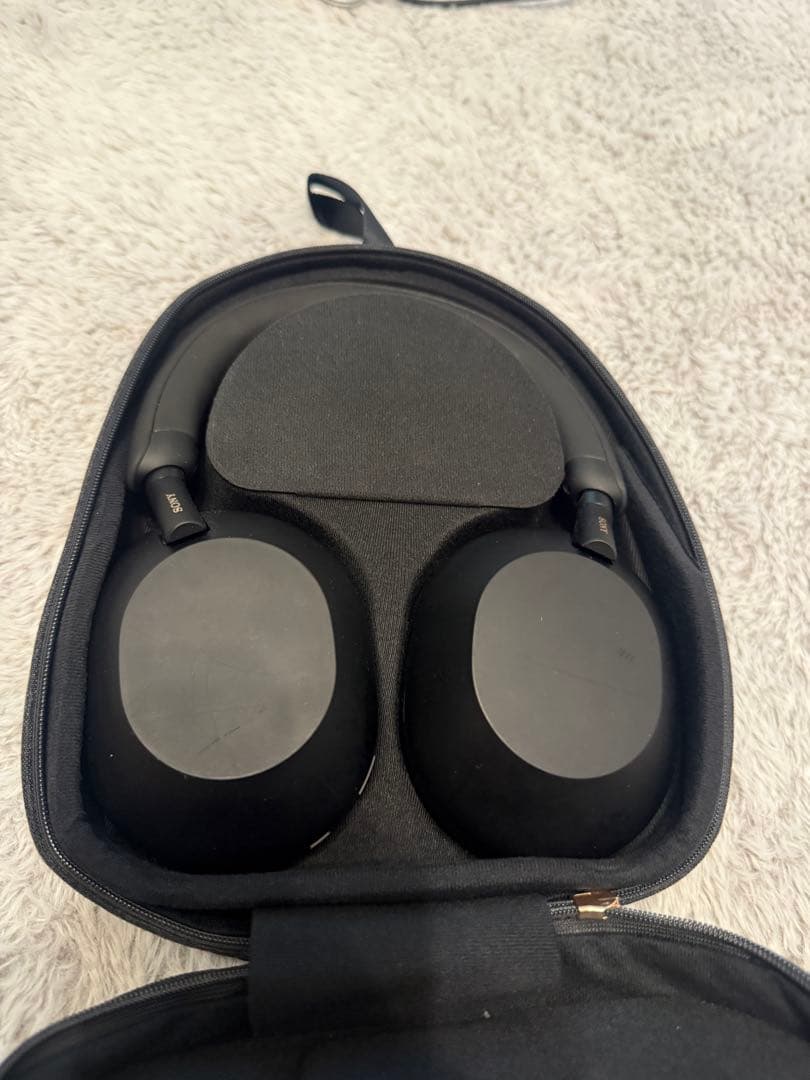 WH-1000XM ワイヤレスヘッドホン ブラック ノイズキャンセリング