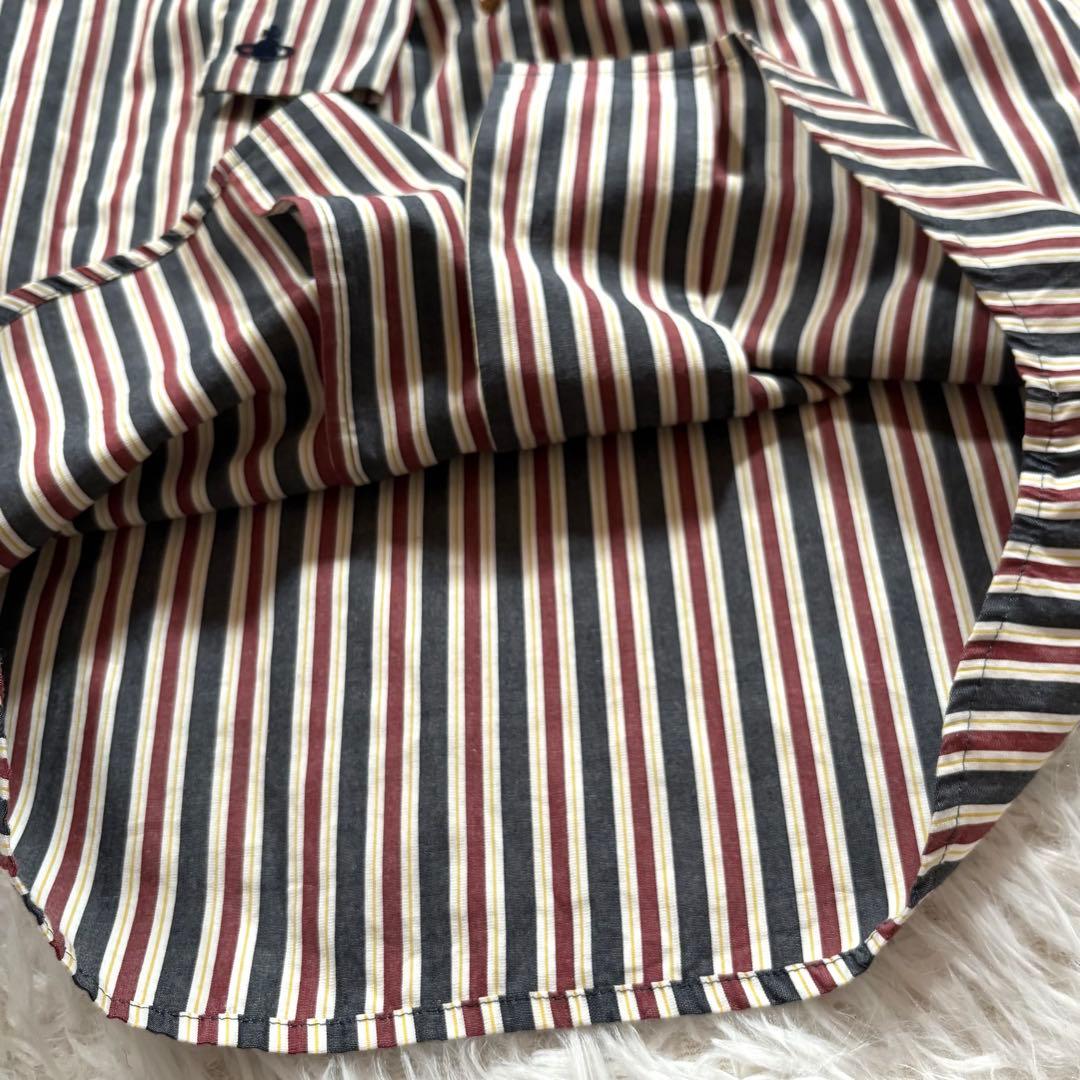 美品✨️ヴィヴィアンウエストウッド　ストライプ　ボウタイ　ブラウス　2サイズ