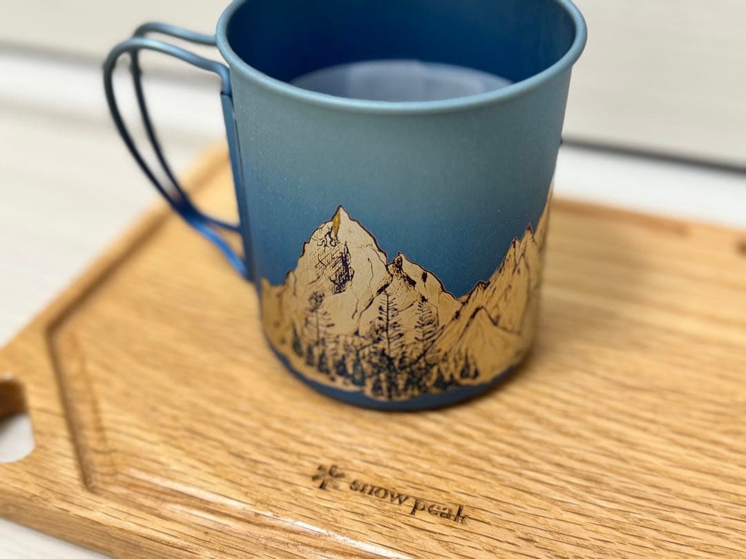 スノーピーク　世界に1つだけ　チタン シングルマグ 450