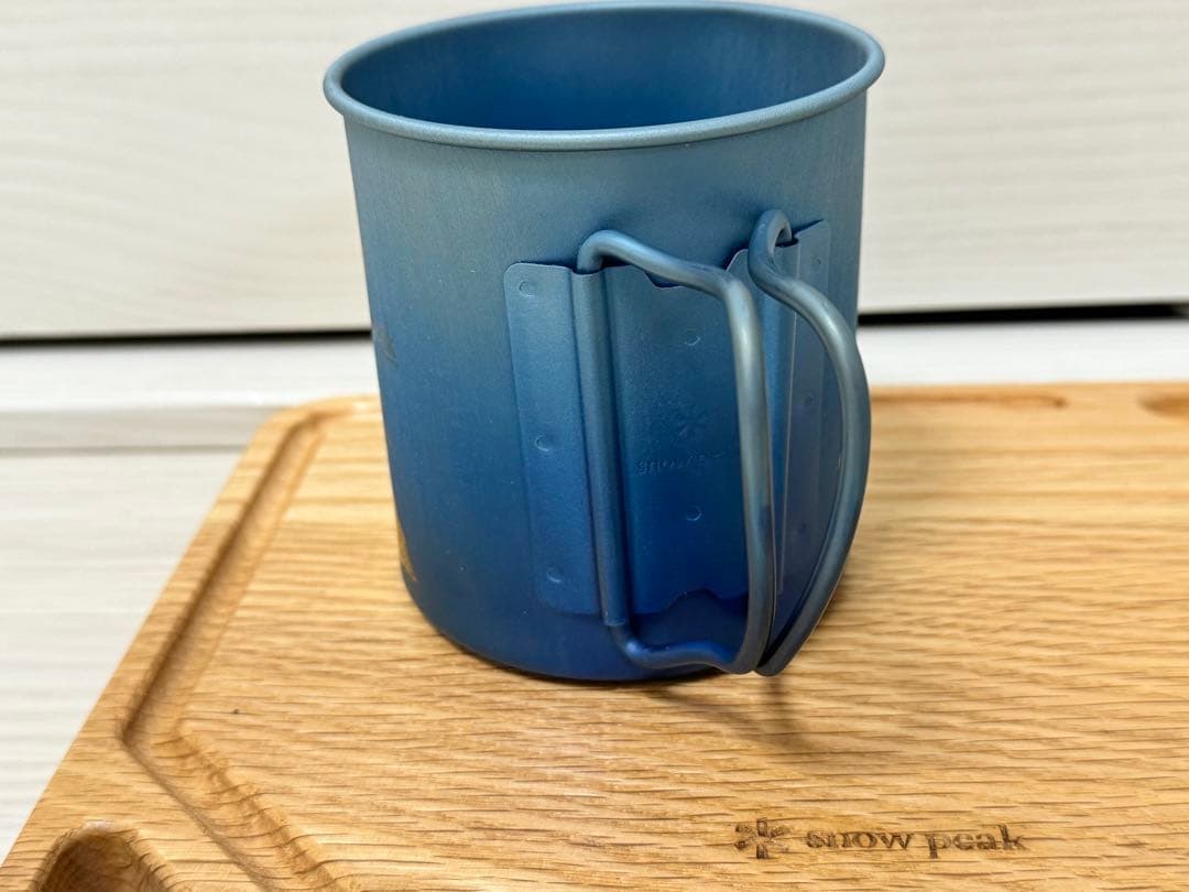 スノーピーク　世界に1つだけ　チタン シングルマグ 450