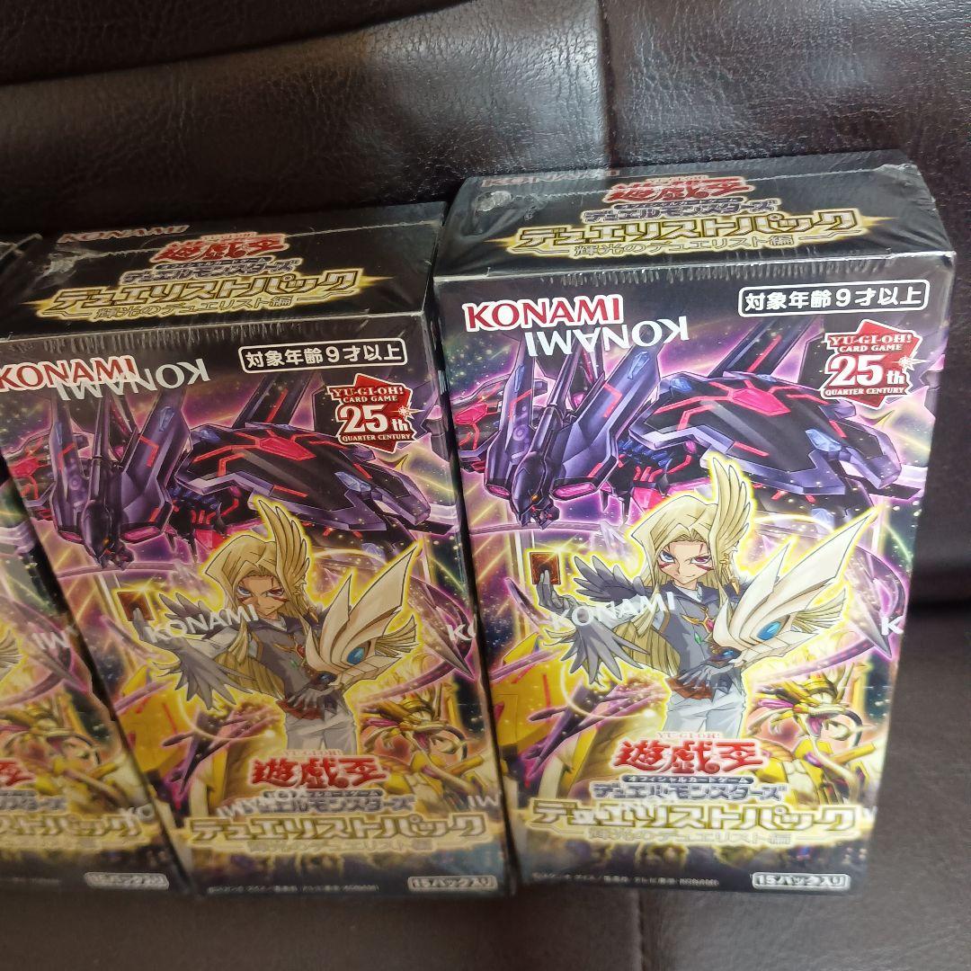 【新品・未開封】輝光のデュエリスト編　デュエリストパック　4BOX　シュリンク付