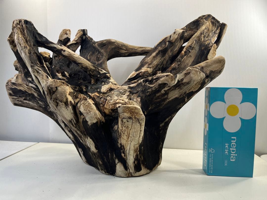 k90特大流木 アク抜き済み 爬虫類シェルター レイアウト用 登り木 インテリア