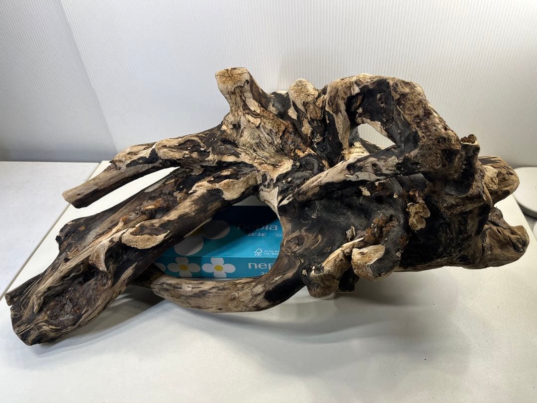 k90特大流木 アク抜き済み 爬虫類シェルター レイアウト用 登り木 インテリア