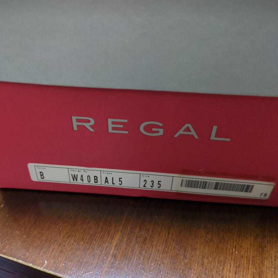 REGAL ブラックドレスシューズ W40BAL5 235