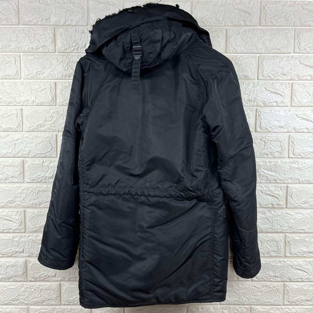 green (現HYKE)×ALPHA別注　フライトジャケットN-3B 黒　S