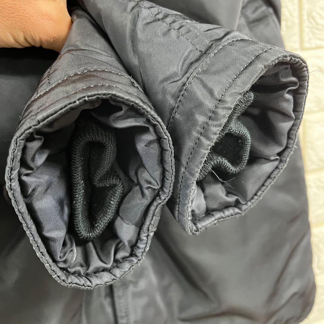 green (現HYKE)×ALPHA別注　フライトジャケットN-3B 黒　S