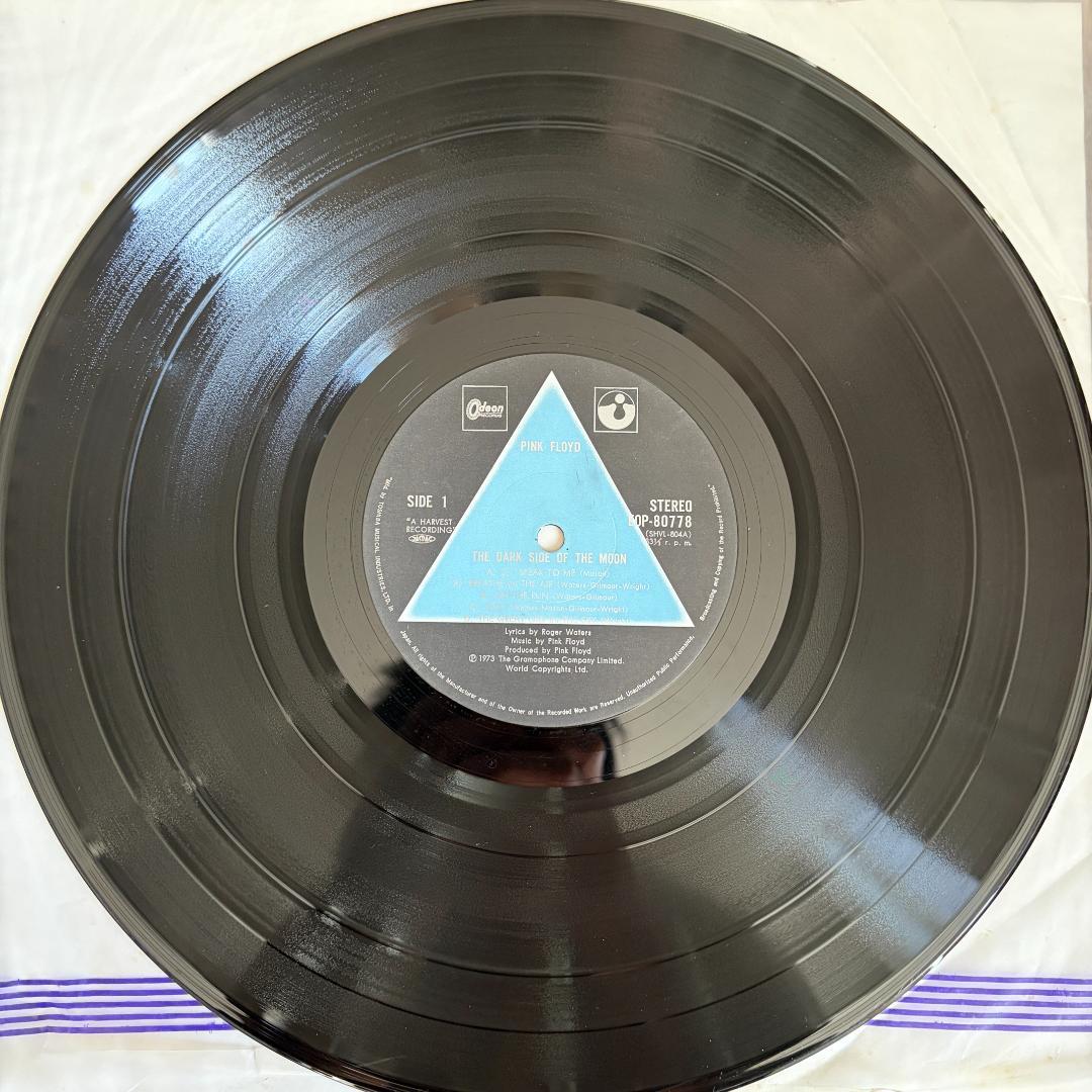 ピンク・フロイド 狂気 EOP-80778 レコード 初版帯付オリジナル盤