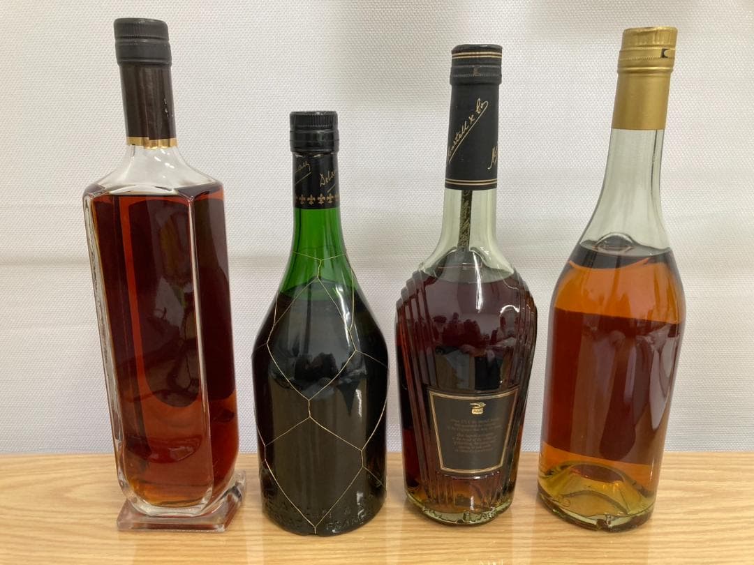 豪華４本セット！　フレンチ　コニャック　ブランデー　お買い得