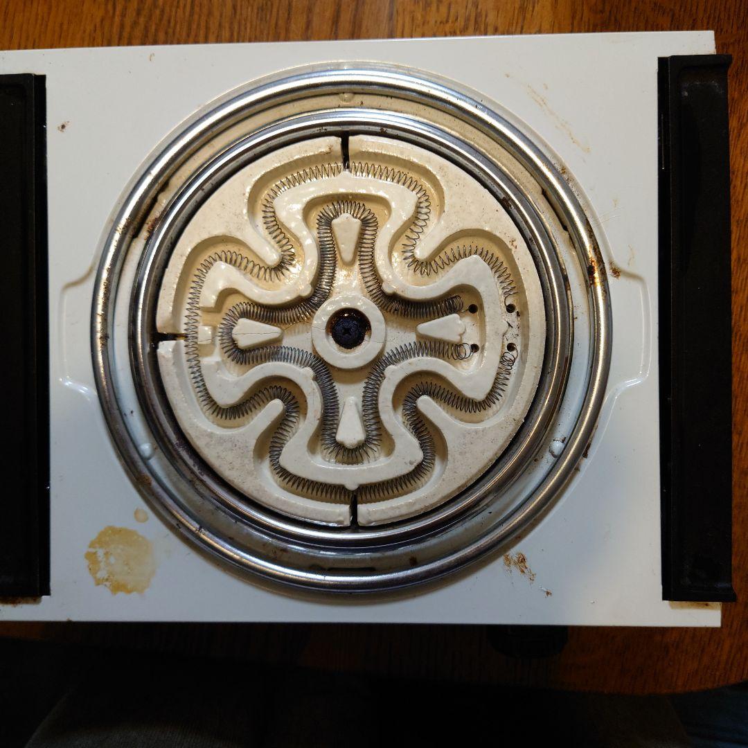 値下げシャープ レトロ電気コンロ KH-623