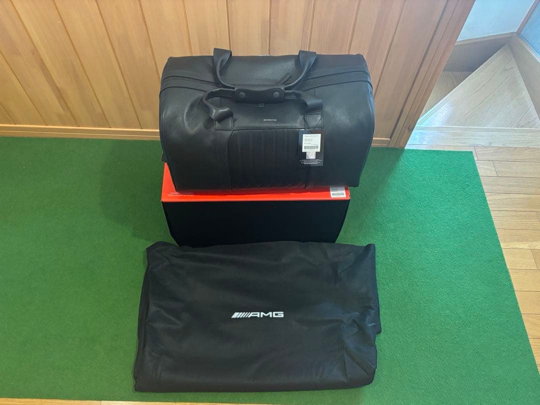 純正 Mercedes-AMG レザーボストンバック
