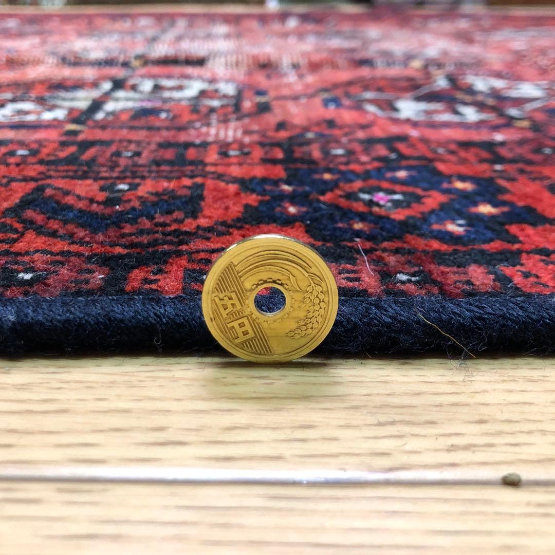 ペルシャ絨毯 ヴィンテージラグ 180×120 手織り オールド persia