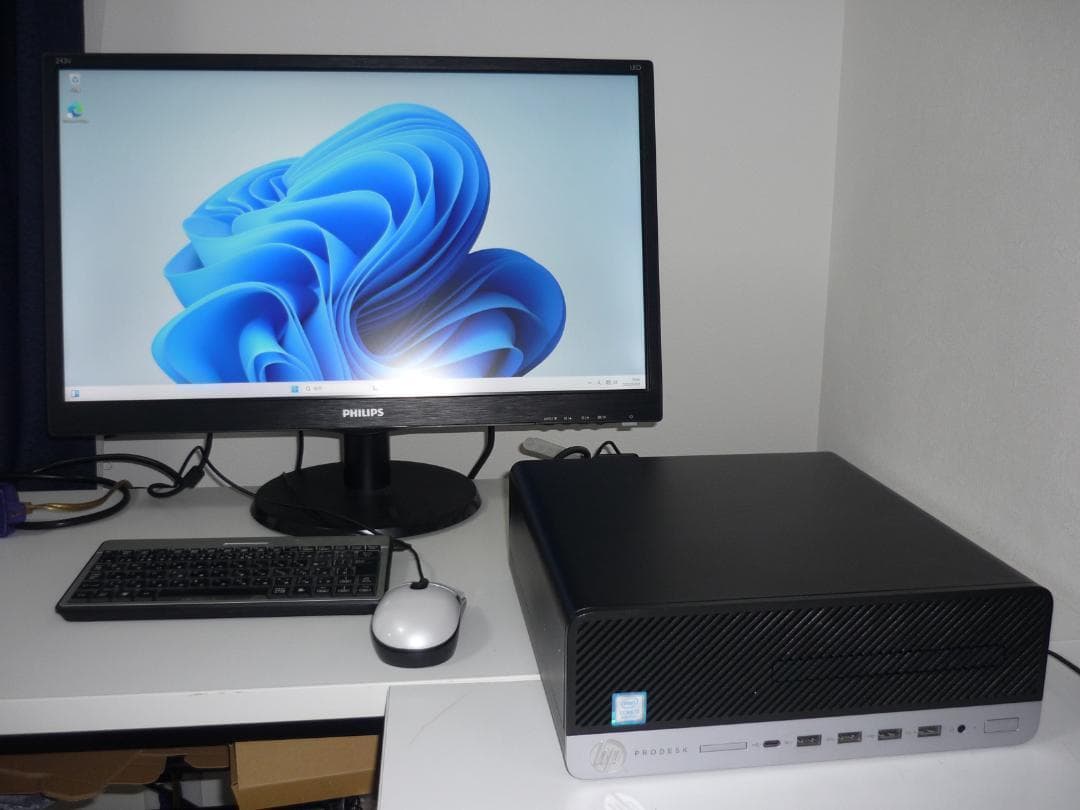 Windowsデスクトップ HP ProDesk 600 G5 SFF i7-9700/16GB/128GB