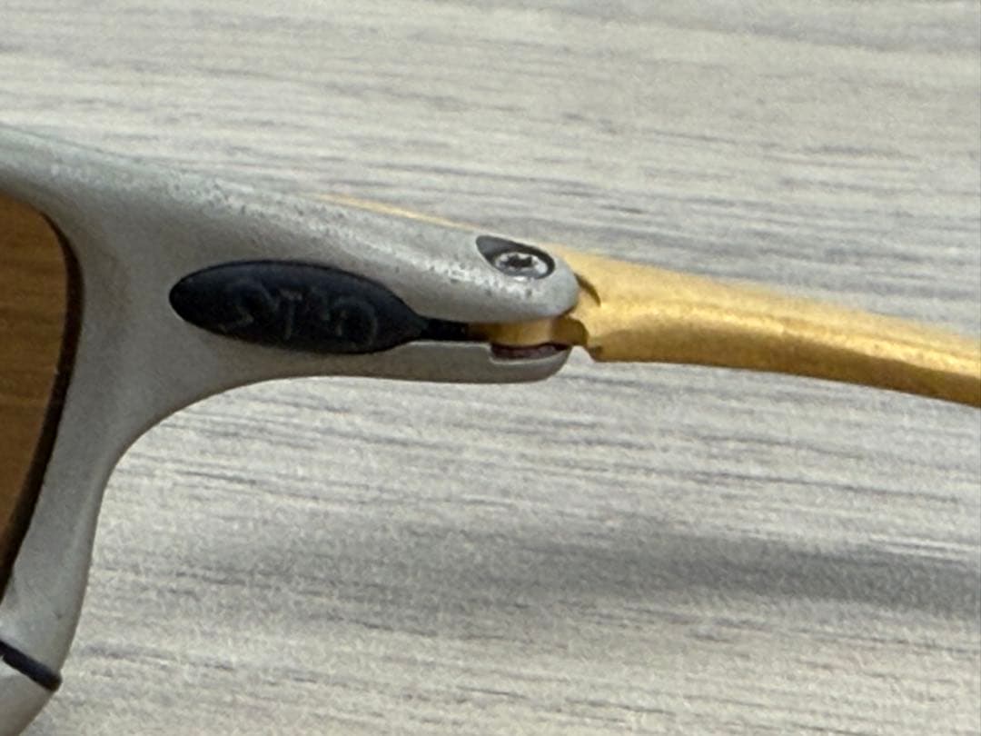 M*y様 OAKLEY X-L ダブルエックス 24Kイリジウム