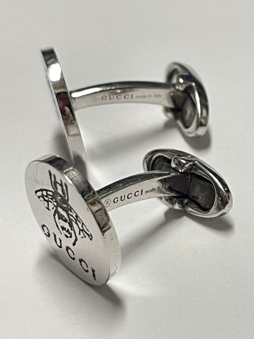 GUCCIグッチ シルバー　カフリンクス　❤︎