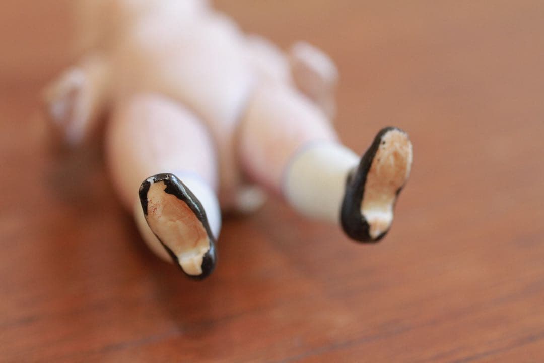 mellowアンティーク　ビスクドール　ミニョネット　SWC