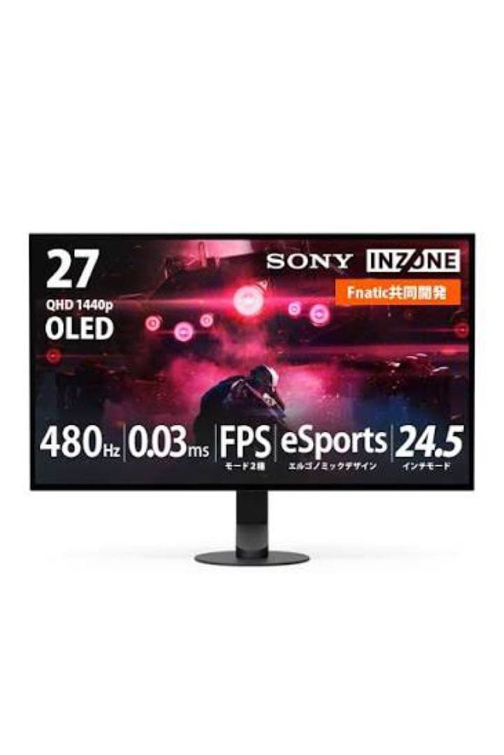 INZONE M10s 有機EL 480hz ゲーミングモニター